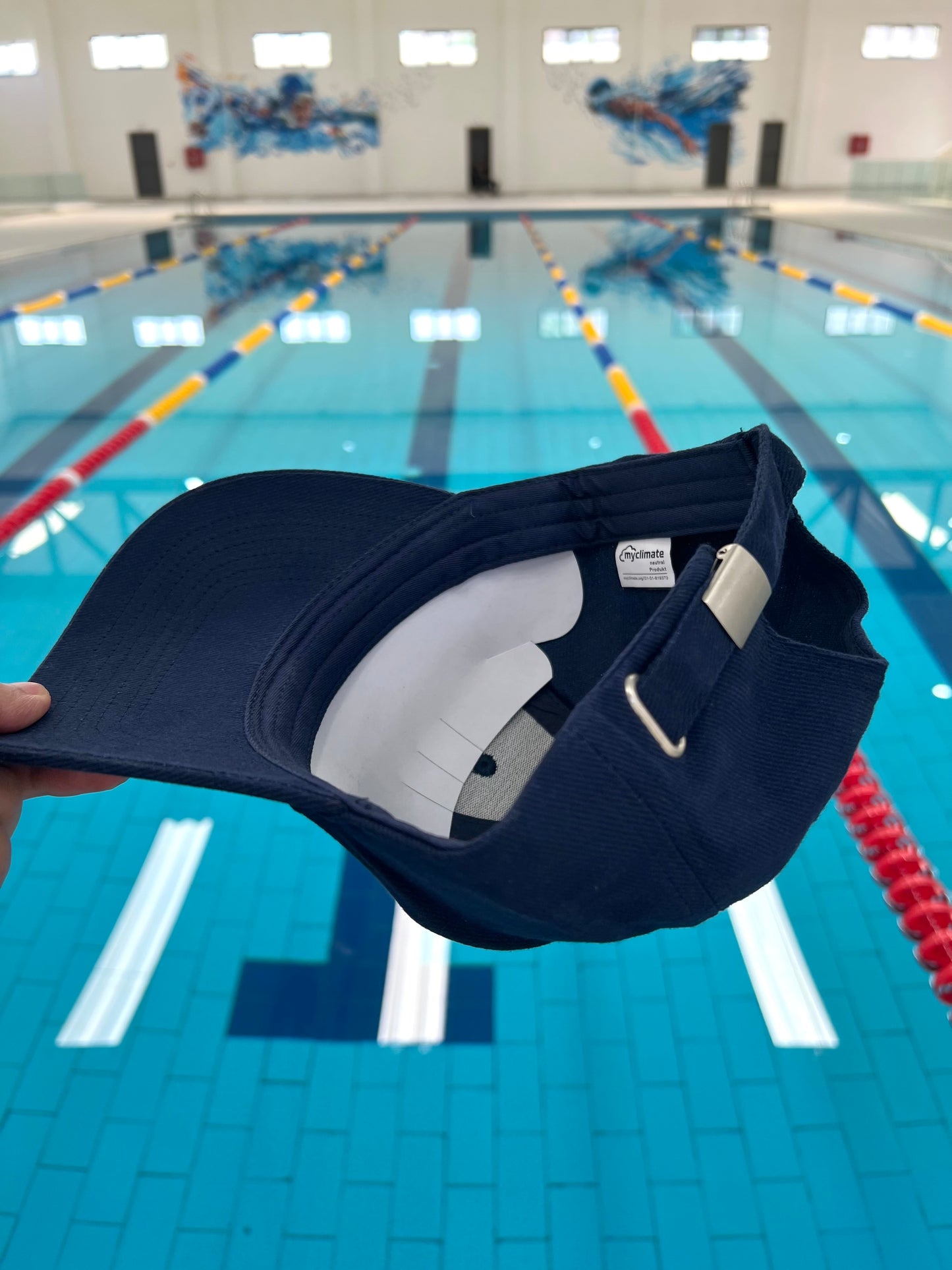 Navy Blue Cap with Minimalist “Q” Logo