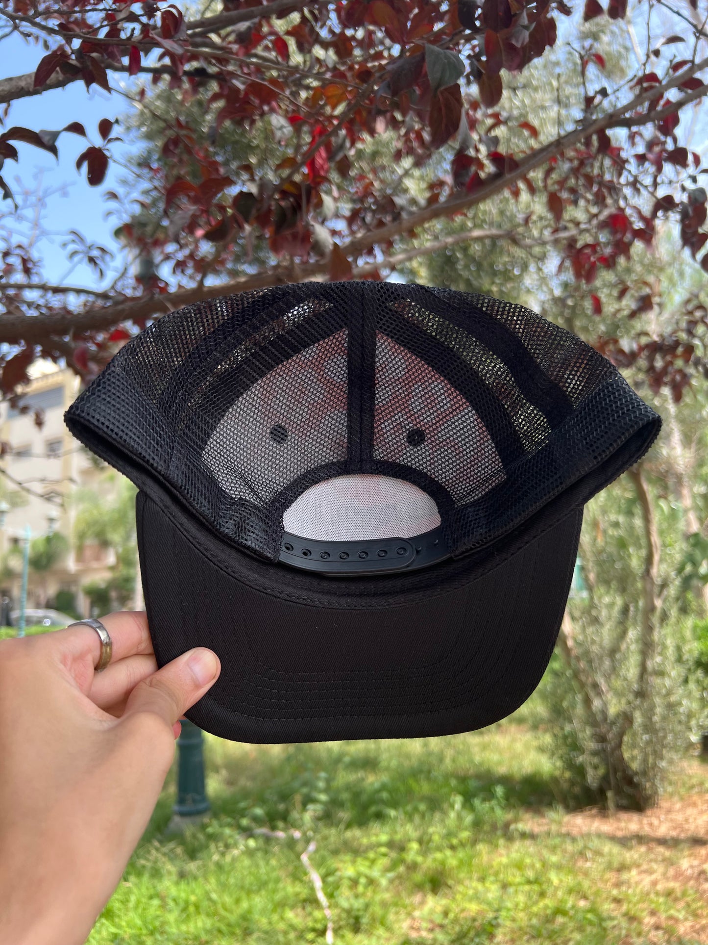 Bayley Hawaiian Floral Trucker Cap