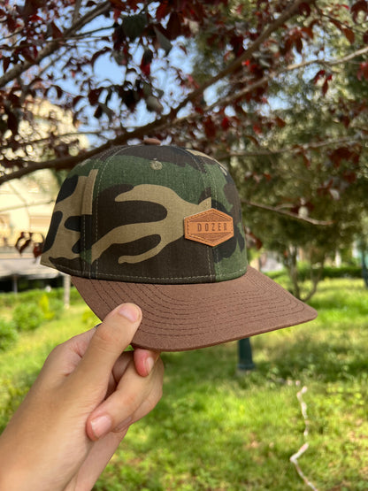 Dozer Camo Snapback Cap