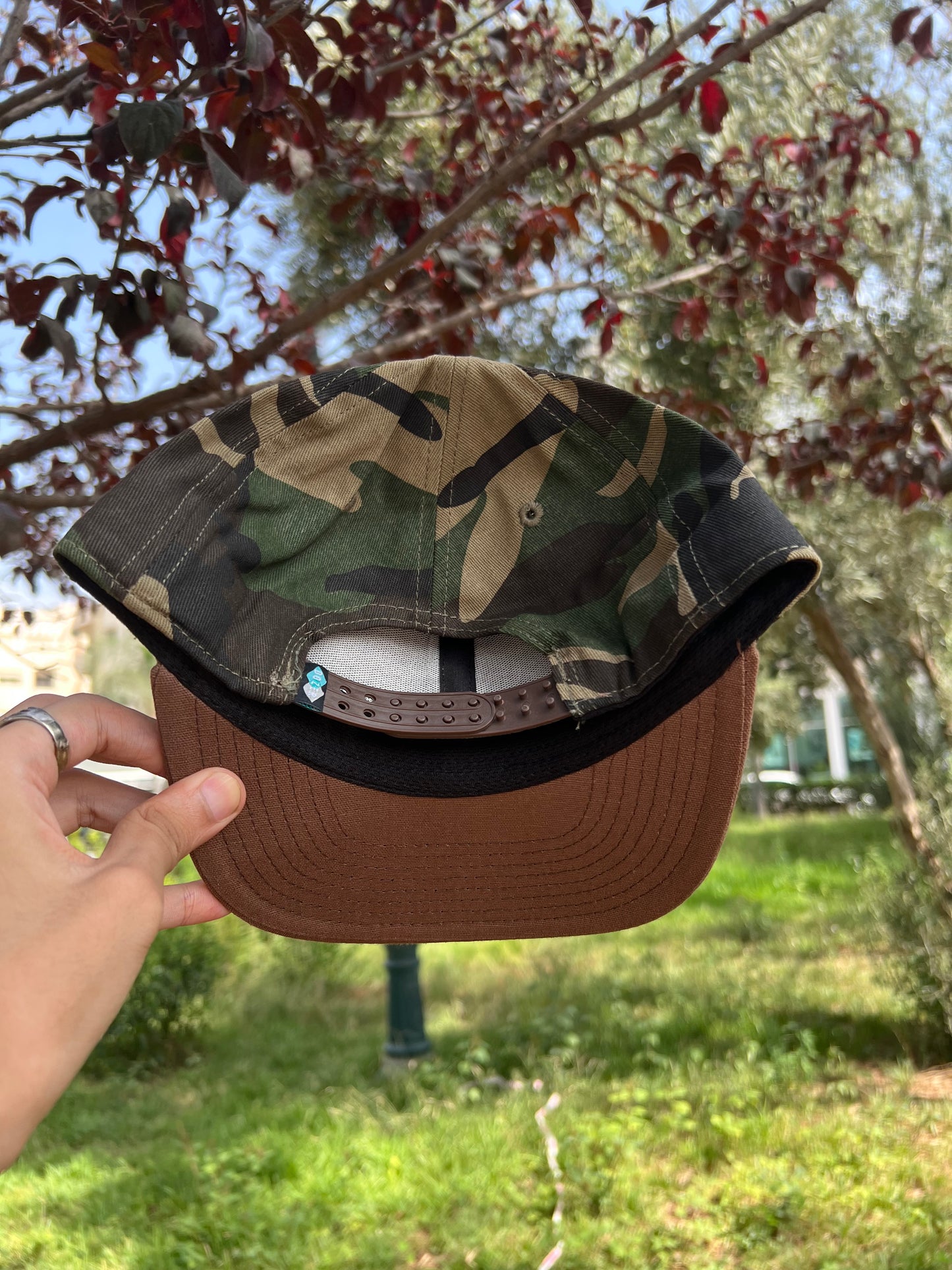 Dozer Camo Snapback Cap