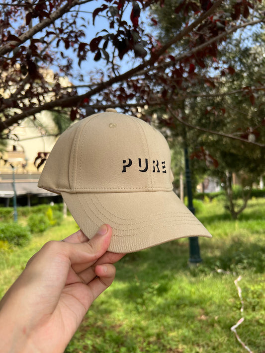 Pure Beige Cap