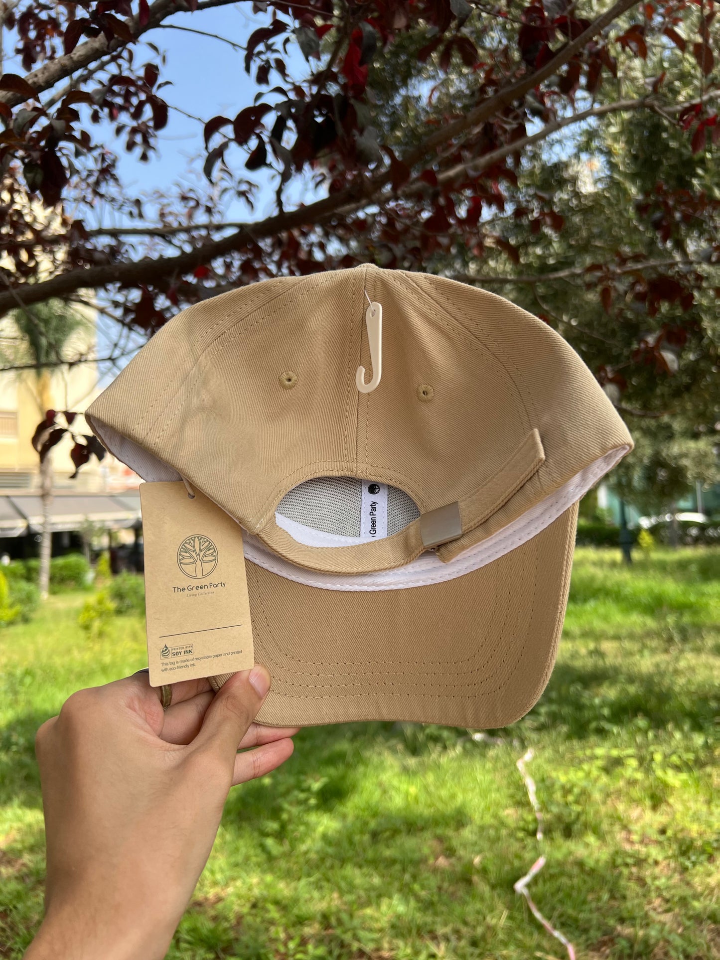 Pure Beige Cap