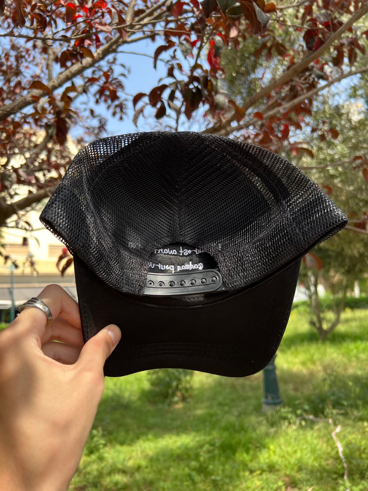 Parisian Quote Trucker Cap