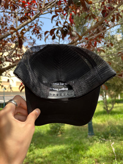 Parisian Quote Trucker Cap