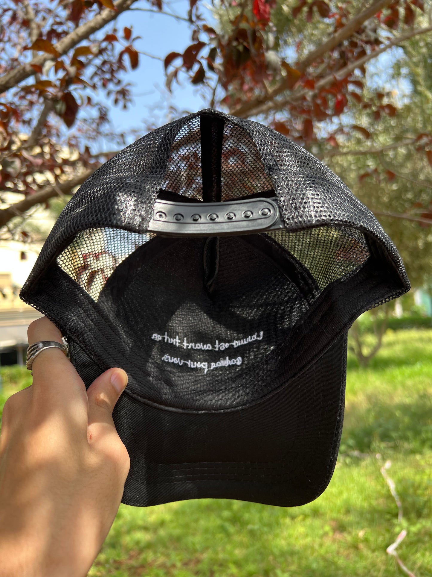 Parisian Quote Trucker Cap