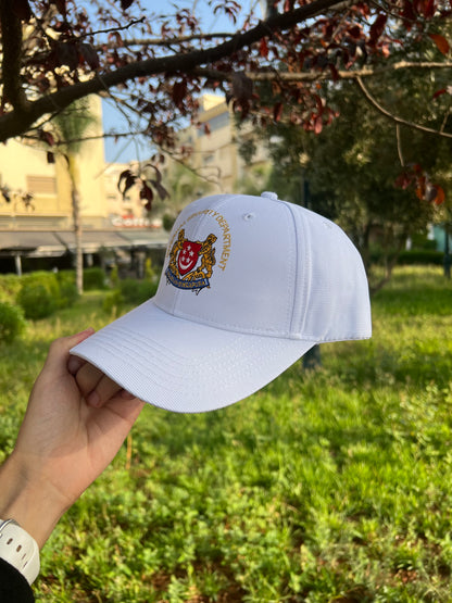 White Crest Security Cap