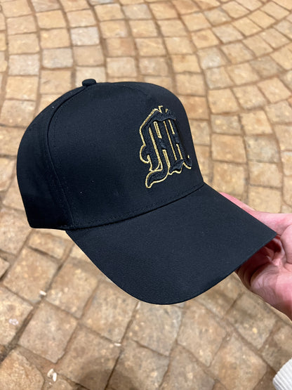 "Golden Initials Cap"