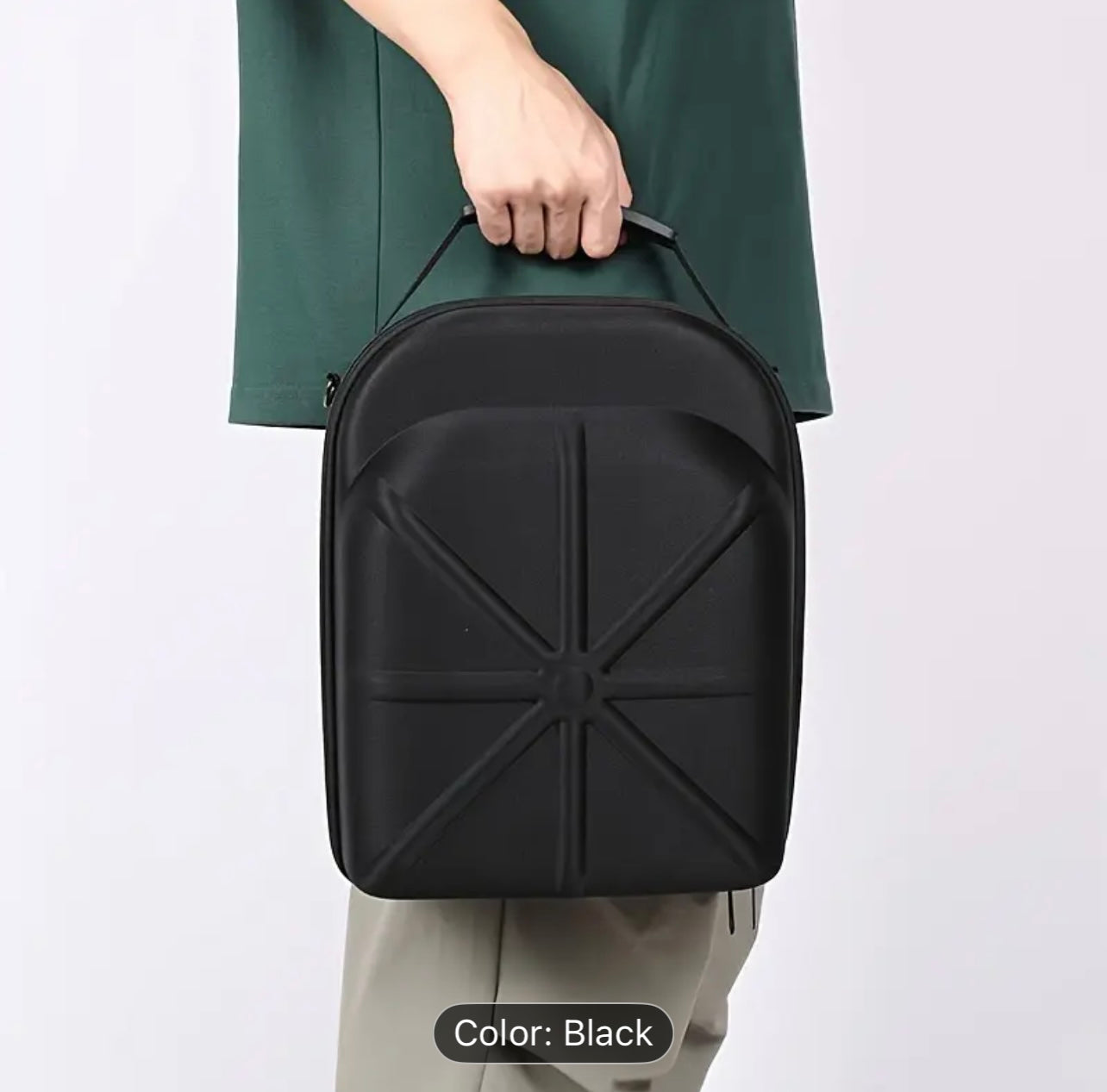 Black Cap Carrier Travel Case