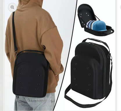 Black Cap Carrier Travel Case