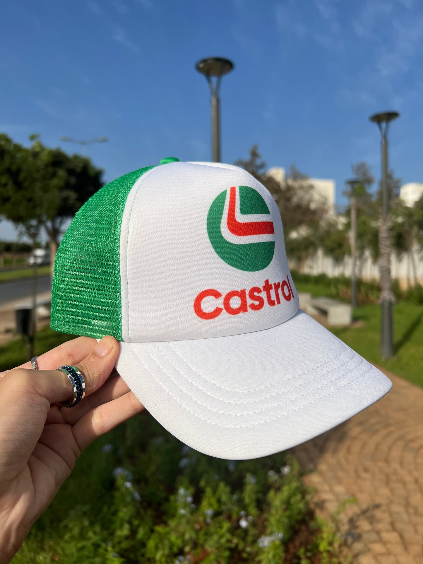 Castrol Vintage Trucker Cap