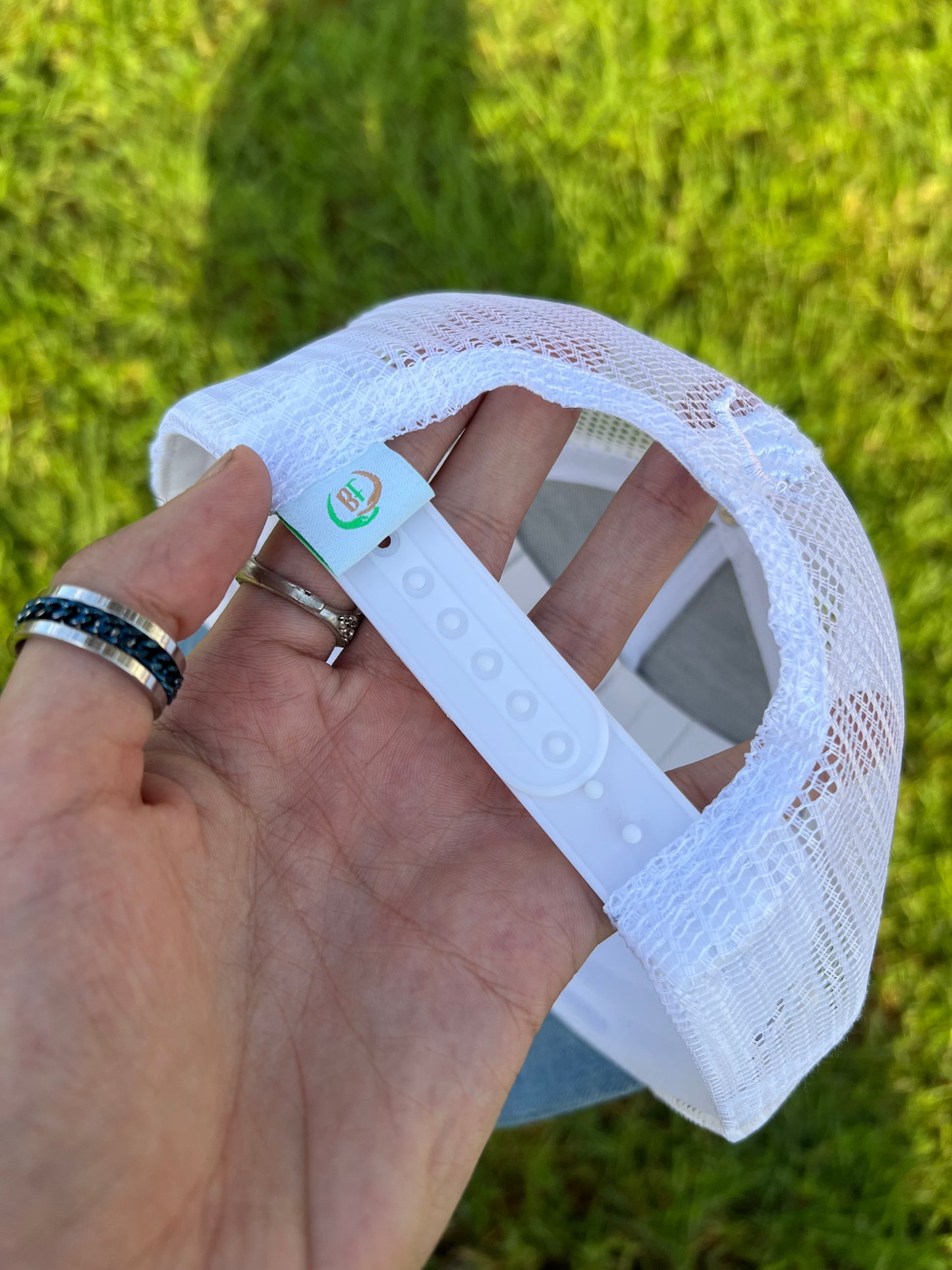 The Real Boss Denim Trucker Cap