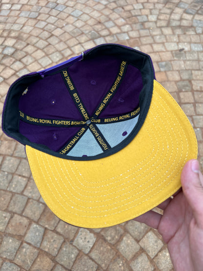 Purple & Gold "Royal Fighters" Cap