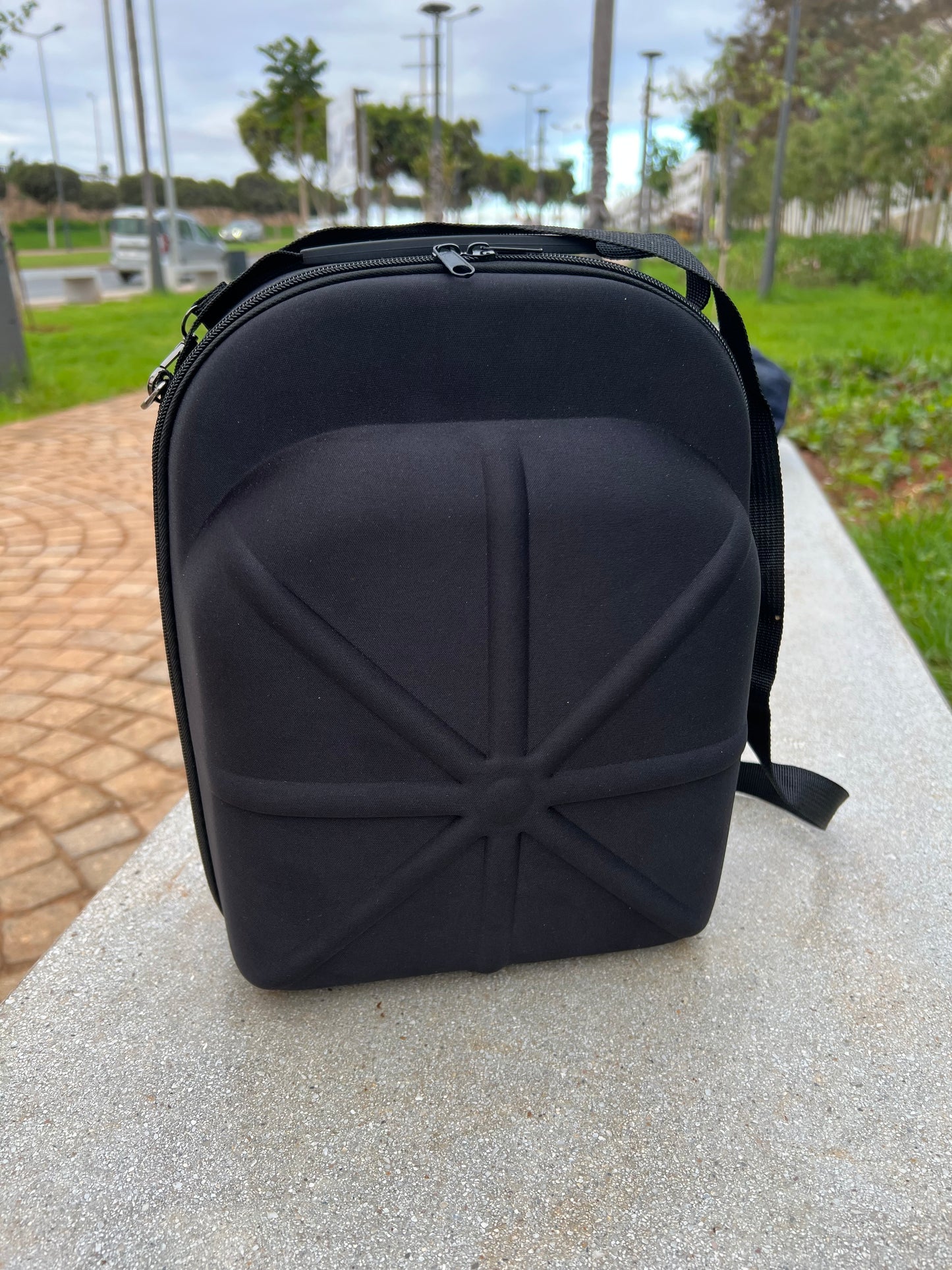 Black Cap Carrier Travel Case