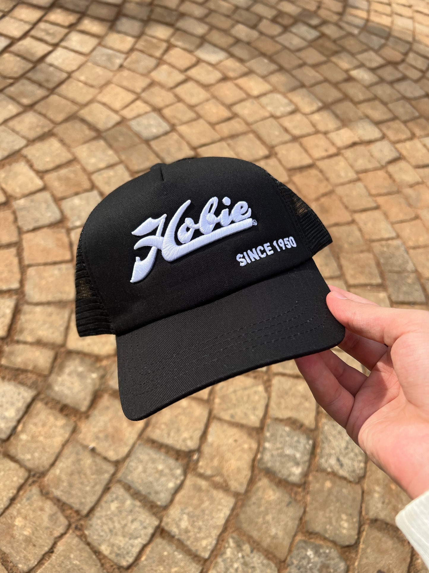 Hobie Since 1950 Classic Black Trucker Cap