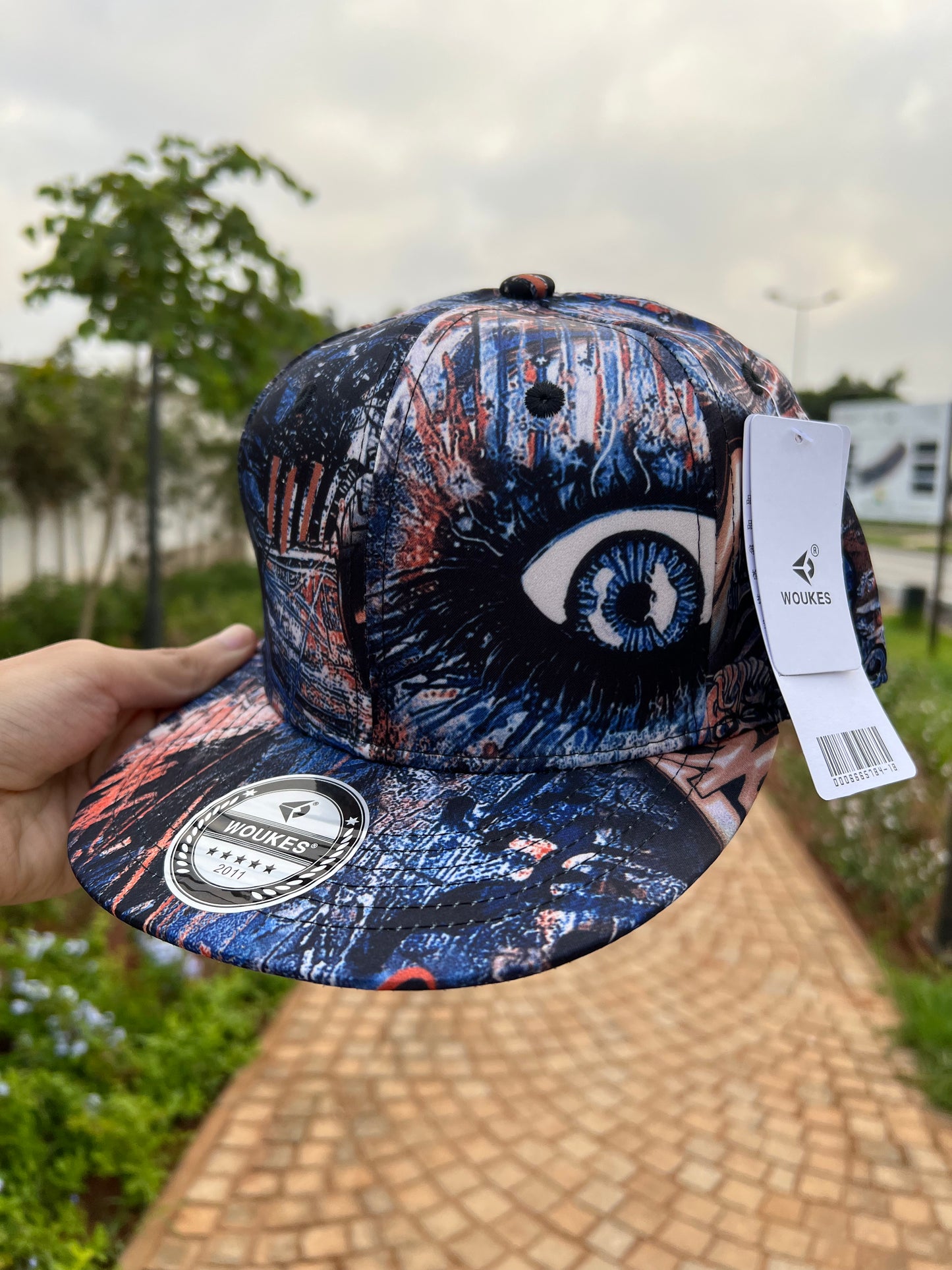 Black & White "NY Heart" Cap