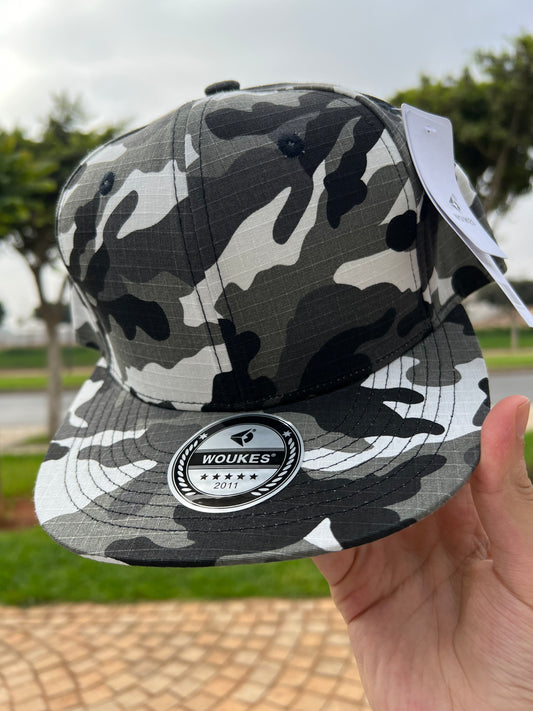 Urban Camo Snapback Cap