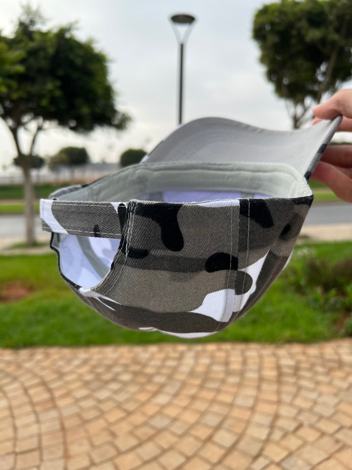 “Urban Camo Baseball Cap – Gray Edition”