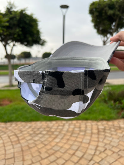 “Urban Camo Baseball Cap – Gray Edition”