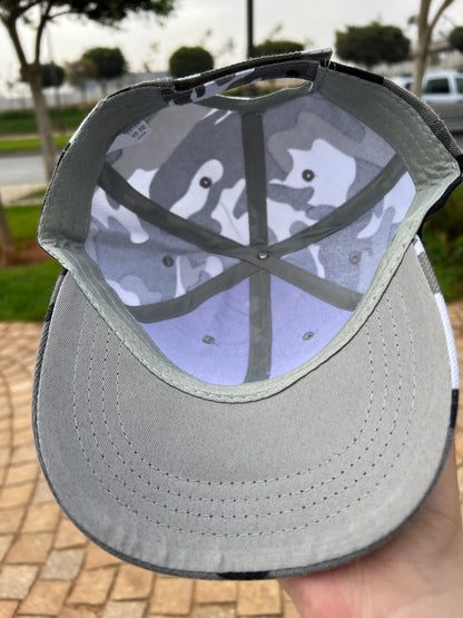 “Urban Camo Baseball Cap – Gray Edition”