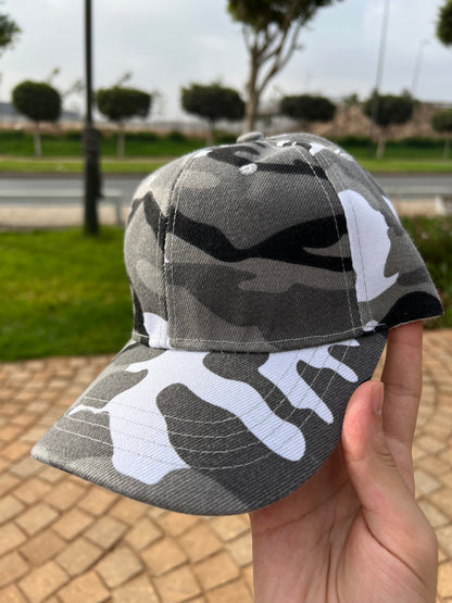 “Urban Camo Baseball Cap – Gray Edition”