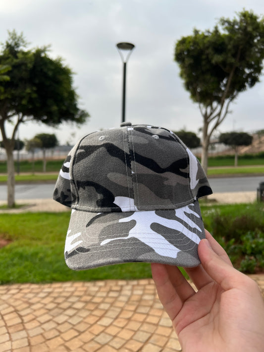 “Urban Camo Baseball Cap – Gray Edition”