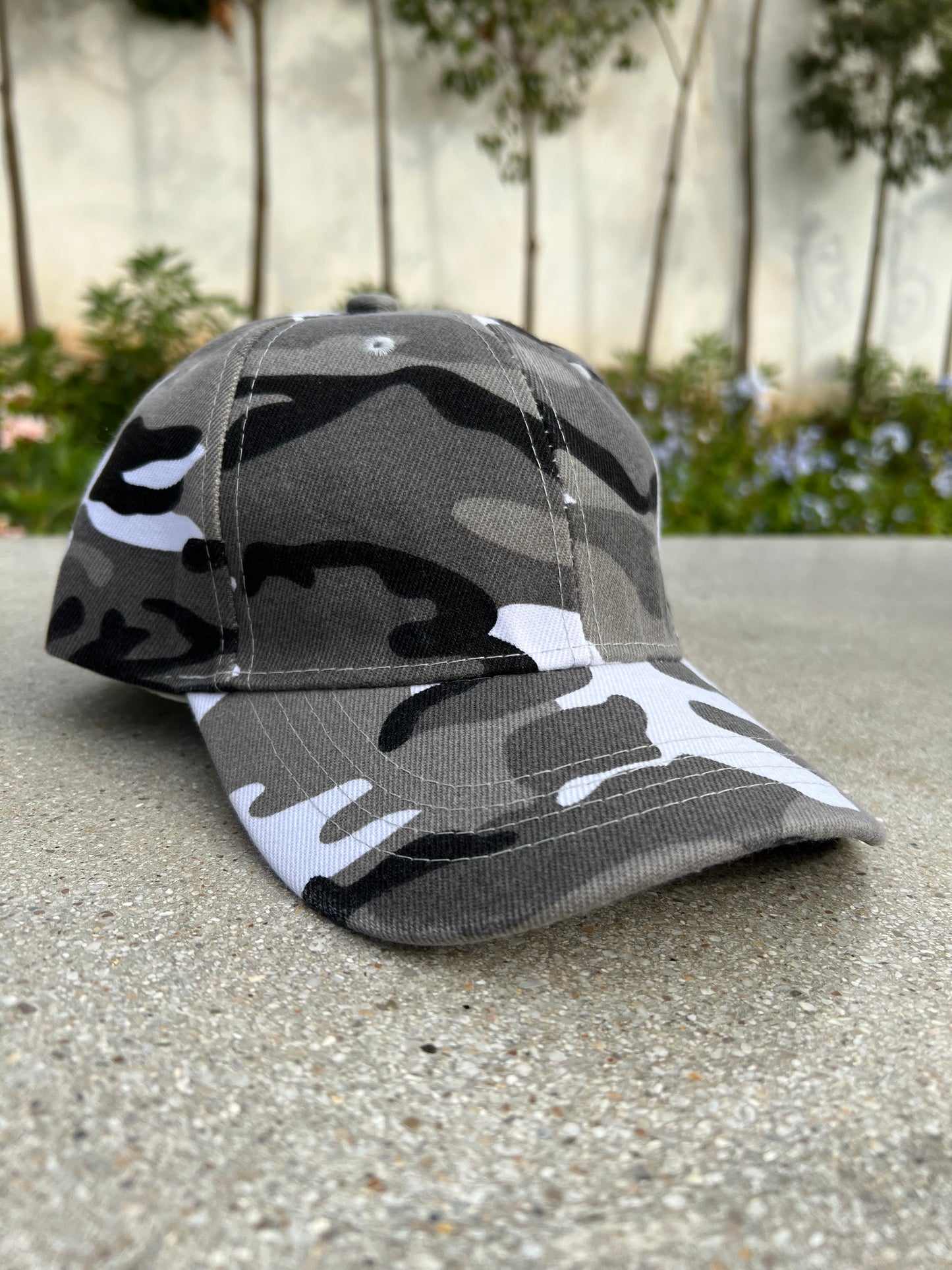 “Urban Camo Baseball Cap – Gray Edition”