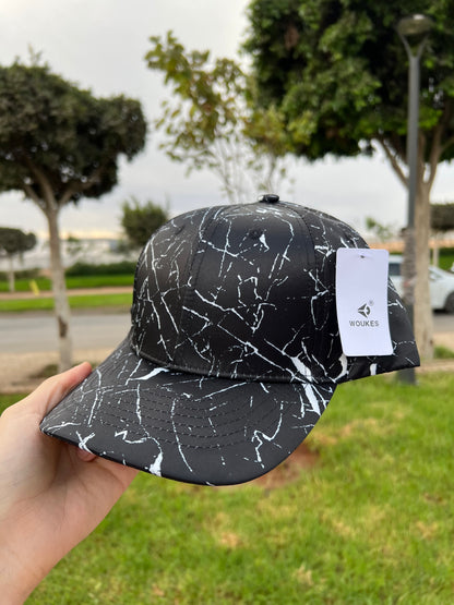 Midnight Marble Cap