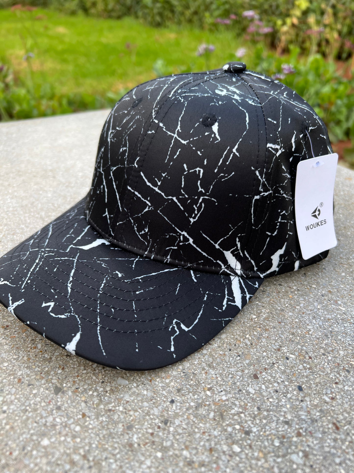 Midnight Marble Cap