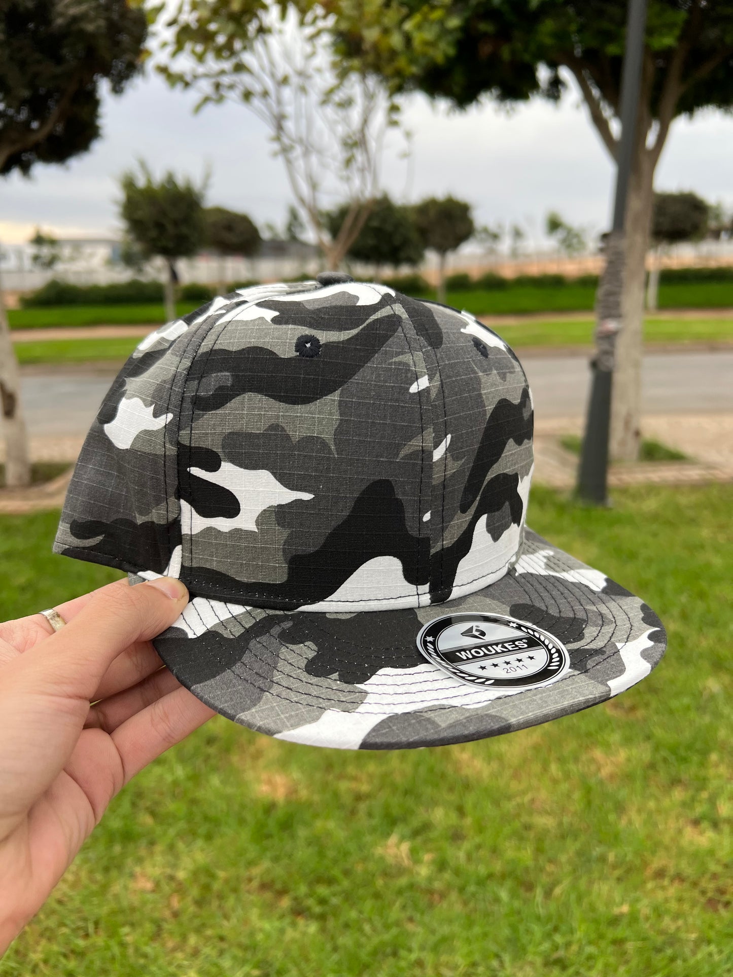 Urban Camo Snapback Cap