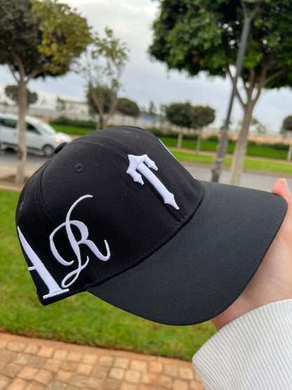 AR Gothic Black Snapback Cap