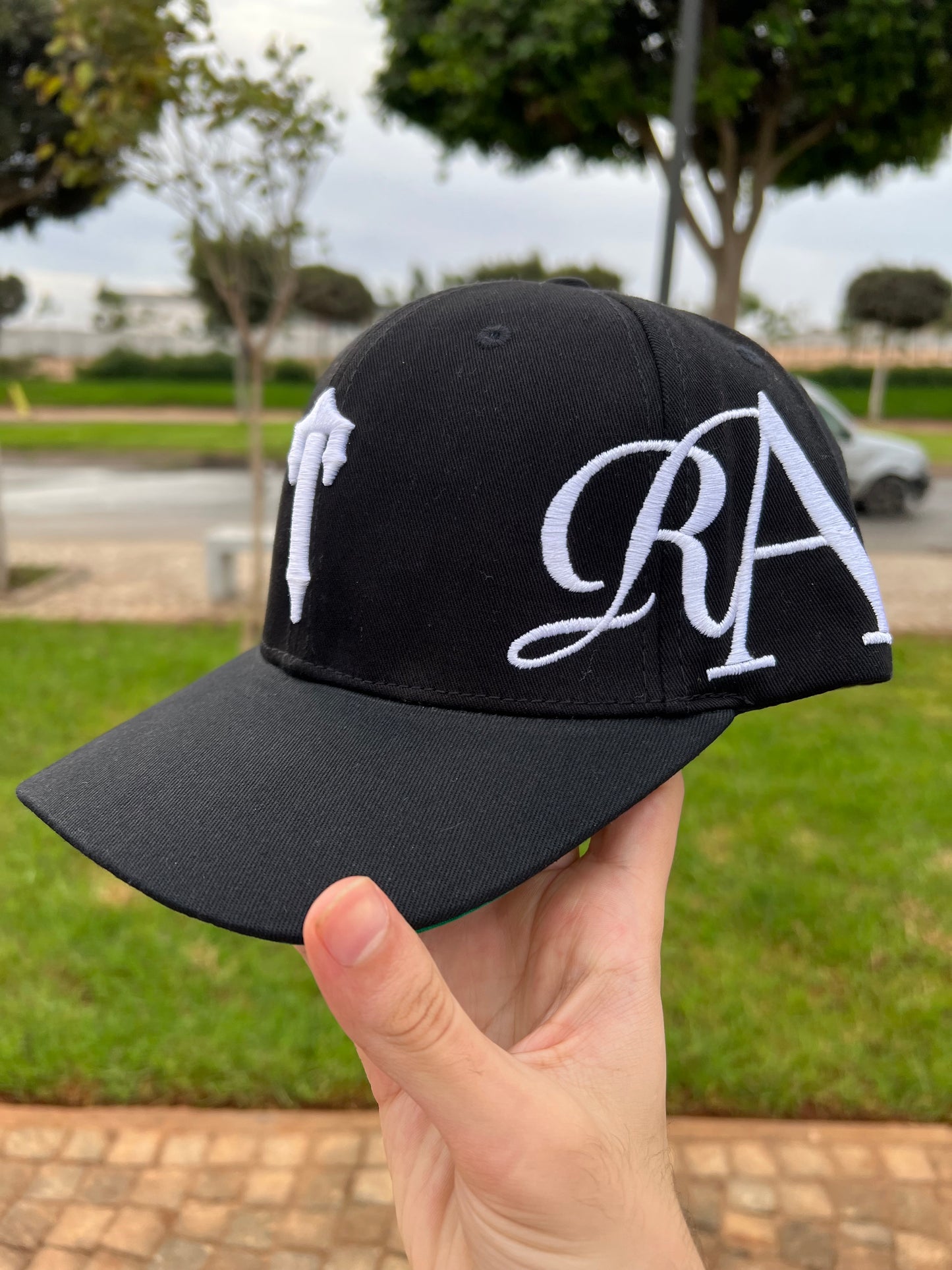 AR Gothic Black Snapback Cap