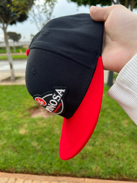 Espinosa Premium Cigars Black & Red Snapback Cap