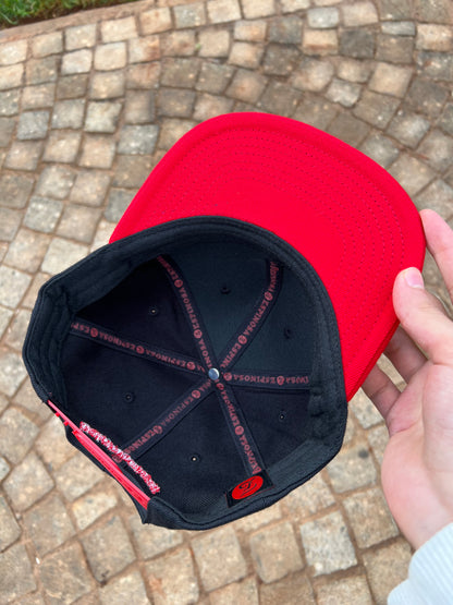 Espinosa Premium Cigars Black & Red Snapback Cap