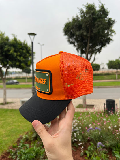 Moneymaker Orange Trucker Cap – John Hatter & Co