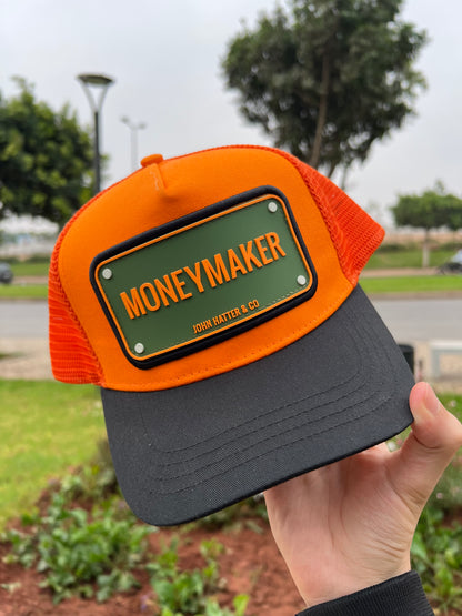 Moneymaker Orange Trucker Cap – John Hatter & Co