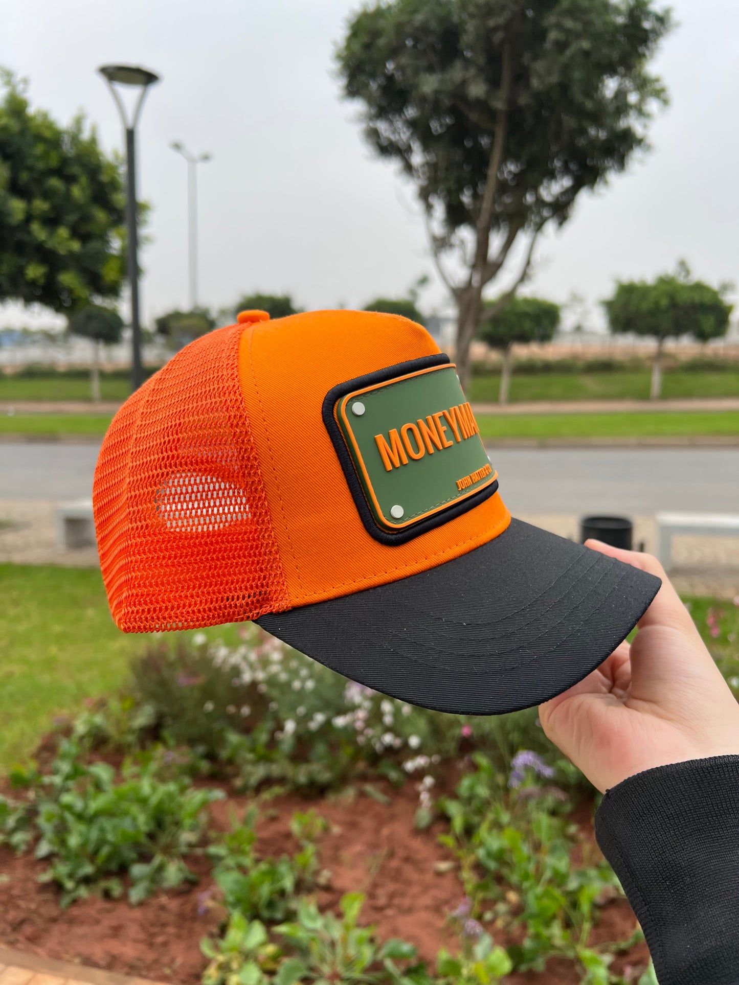 Moneymaker Orange Trucker Cap – John Hatter & Co