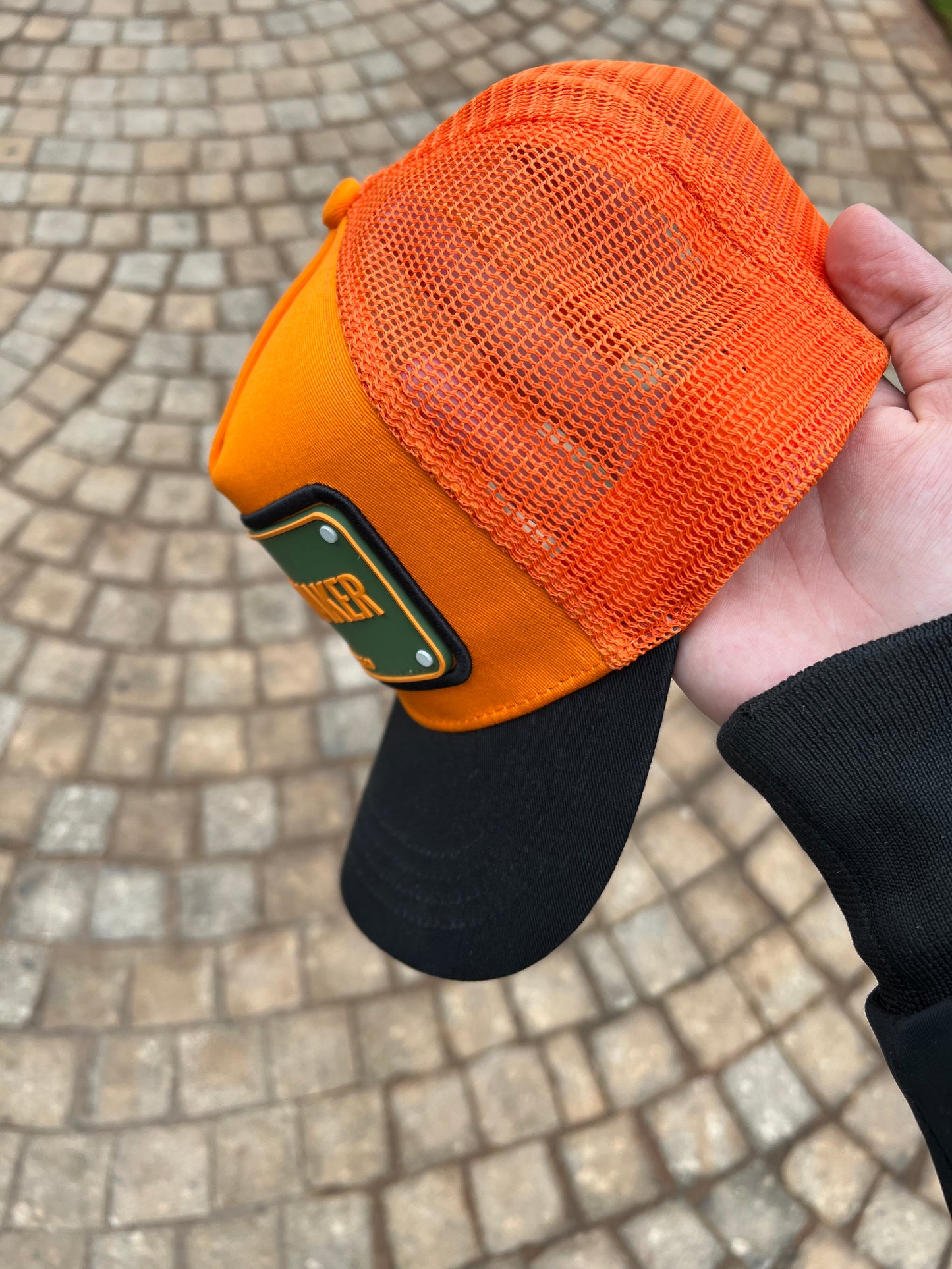 Moneymaker Orange Trucker Cap – John Hatter & Co
