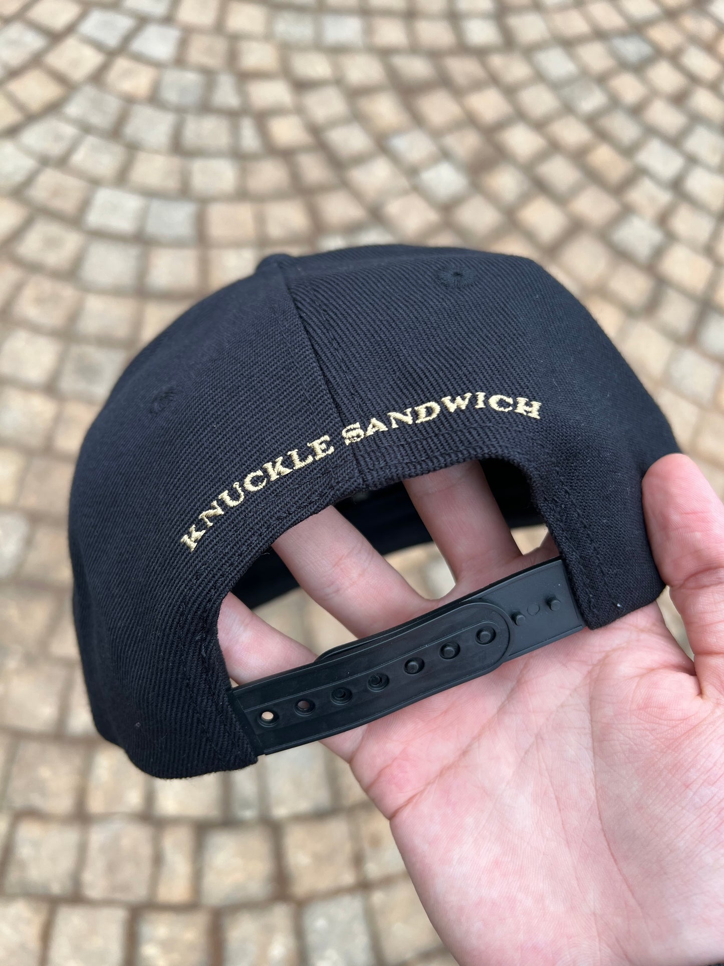 Knuckle Sandwich x Espinosa Black Snapback Cap