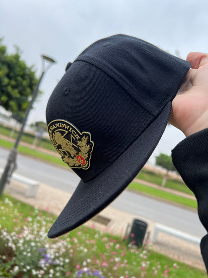 Knuckle Sandwich x Espinosa Black Snapback Cap