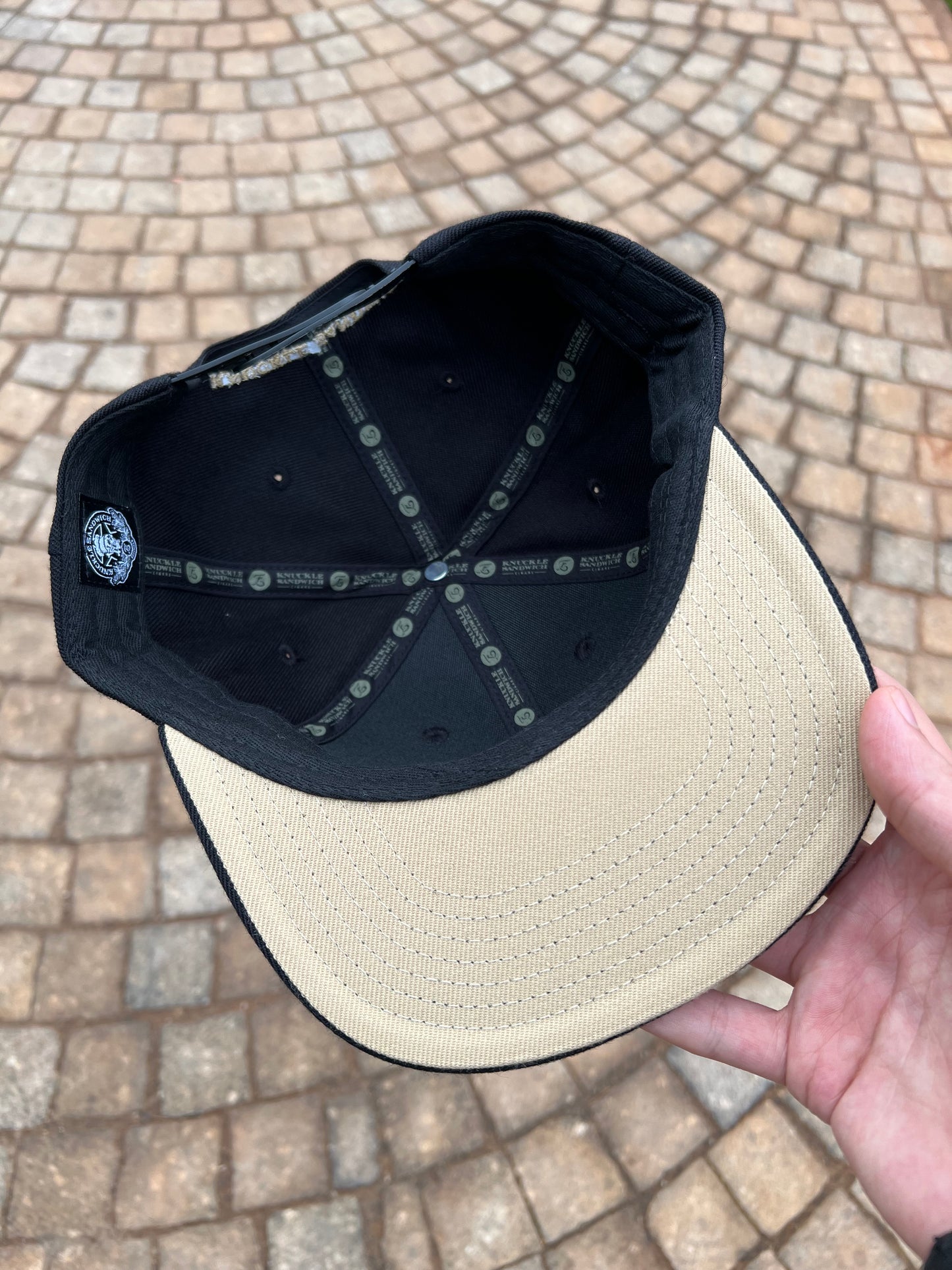 Knuckle Sandwich x Espinosa Black Snapback Cap