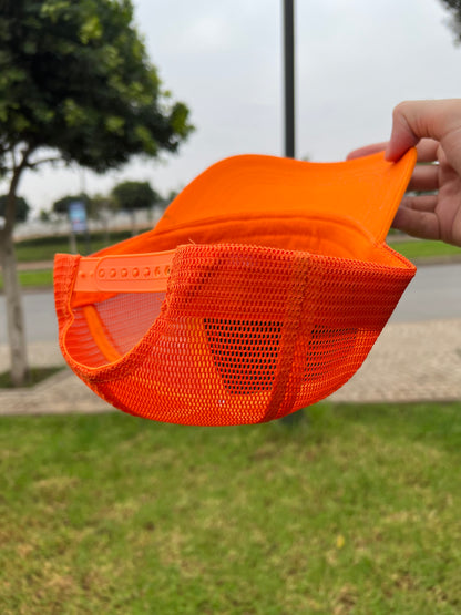 No Money No Problem Orange Trucker Cap – John Hatter & Co