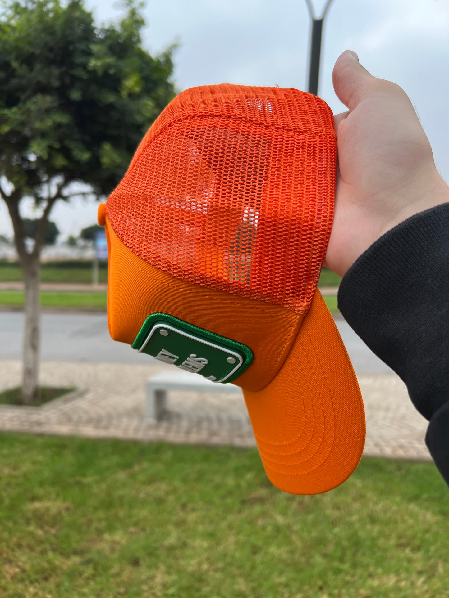 No Money No Problem Orange Trucker Cap – John Hatter & Co
