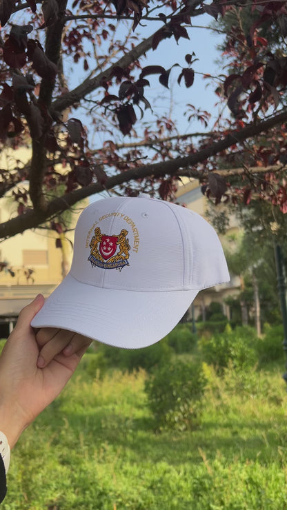 White Crest Security Cap