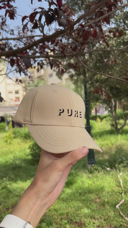 Pure Beige Cap