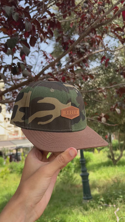 Dozer Camo Snapback Cap