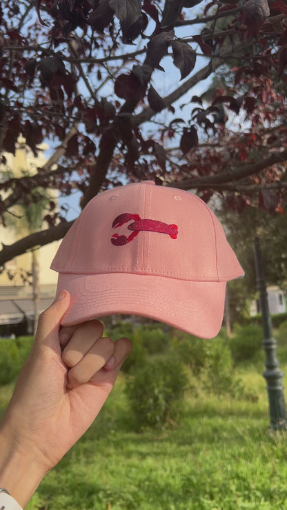 Pink Lobster Cap