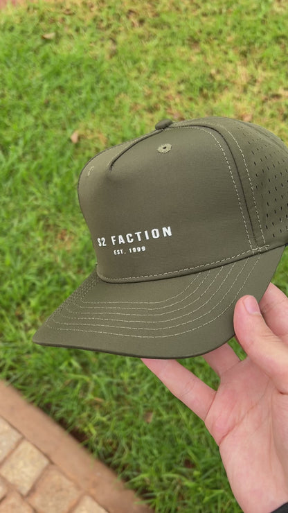 S2 Faction Olive Performance Cap