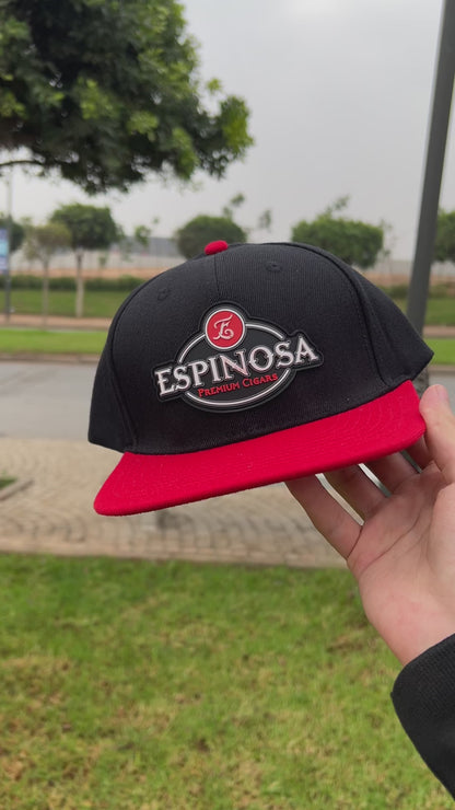 Espinosa Premium Cigars Black & Red Snapback Cap