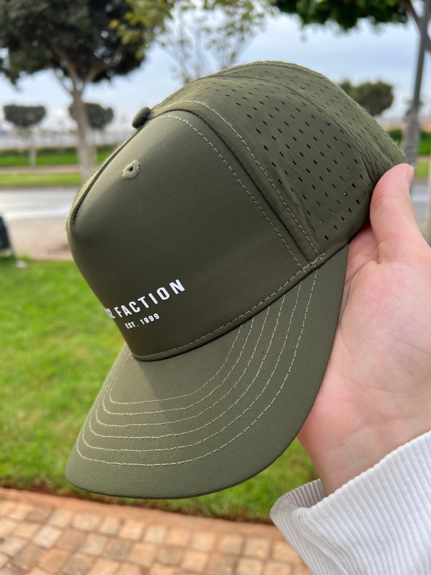 S2 Faction Olive Performance Cap