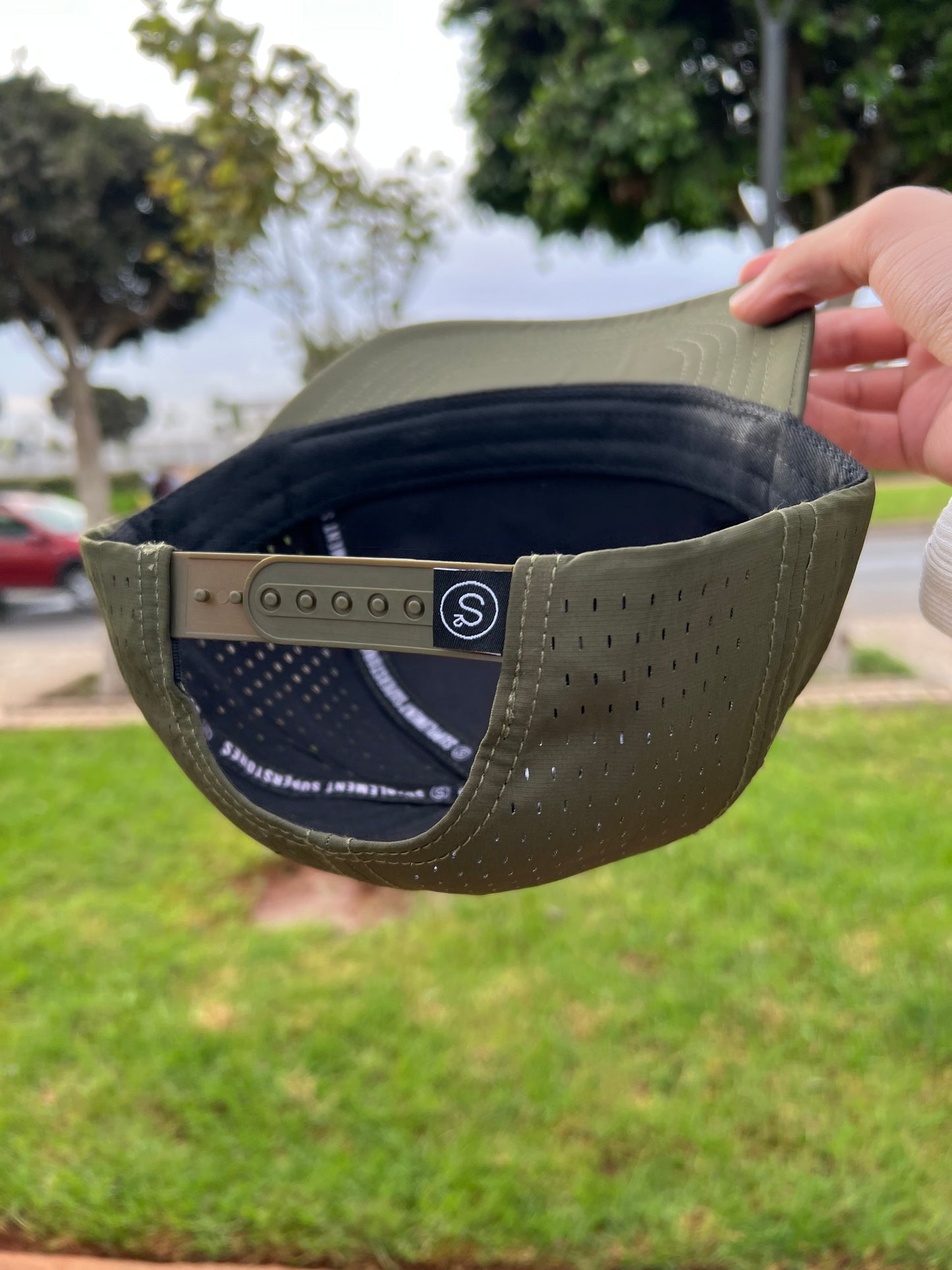 S2 Faction Olive Performance Cap